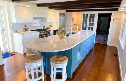 North Chatham House | Sweeping Ocean Views, Gorgeous Home With Guest Cottage, Pool and Tennis Court