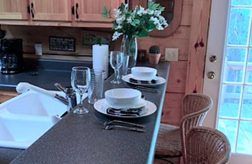 Oneida Cabin | Sweet Gum Falls Quaint Log Cabin With Hot Tub