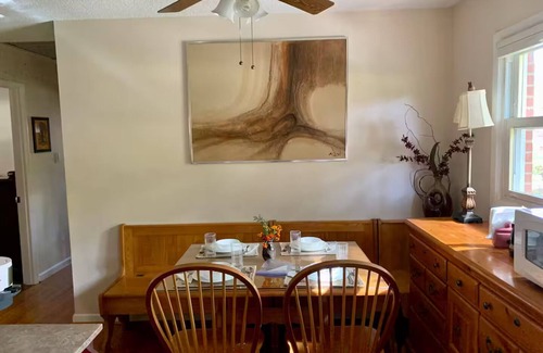 Greensboro House | Sweet Haven - Serene 3BR Family Retreat - Trees, Trails, Convenient Location