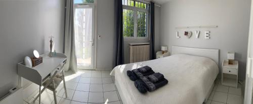 Fontaine Lestang-Bagatelle-Papus-Tabar-Bordelongue House | Sweet Home - 55m2 appartment, garden, swimming pool, parking