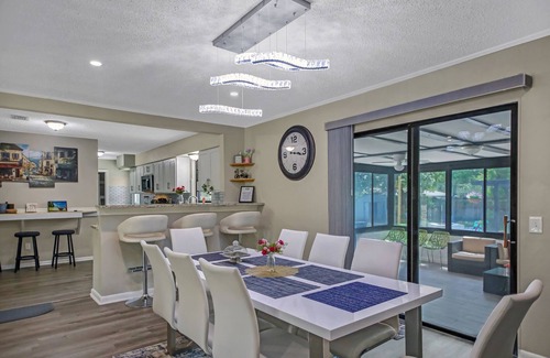 Orange Park House | SWEET HOME With Private Pool, Patio,& Huge backyard.