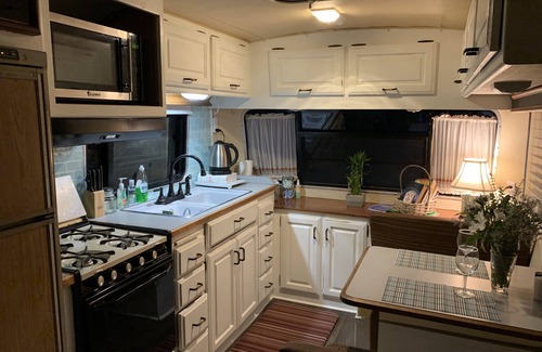 Graysville House | Sweet Vintage Camper in a Fun Farm Setting