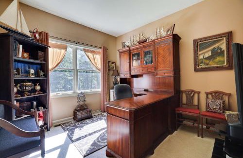 Swiftwater House | Swiftwater 4BR Home with Fireplace & Backyard