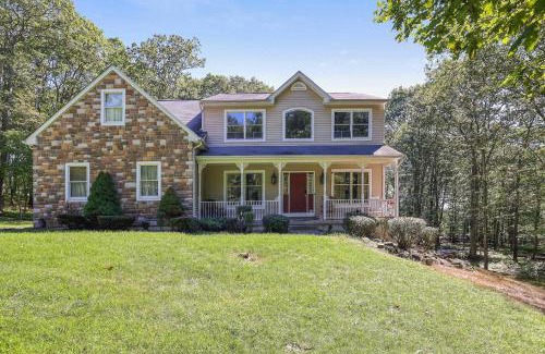 Swiftwater House | Swiftwater 4BR Home with Fireplace & Backyard