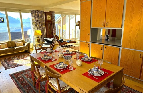 Sigriswil Apartment | SwissHut Stunning Views Alps & Lake - Chalet Chrützwäg