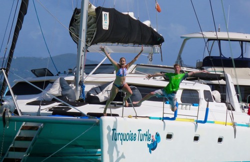 Marigot Boat Rental | SXM Turquoise Turtle Catamaran