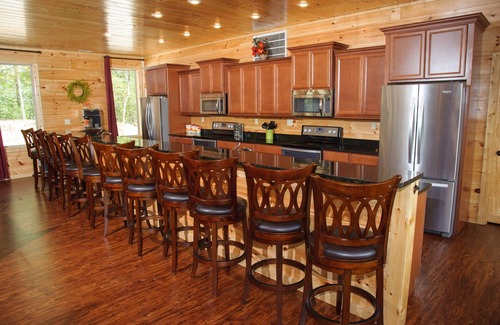 Pittman Center Cabin | Sycamore Mansion: Elevator, Views, Games, Hot Tubs Galore!