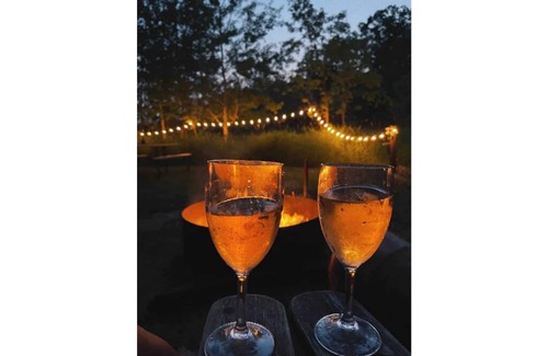 Battle Lake RV Rental | Sycamore Tent at The Grove Glamping