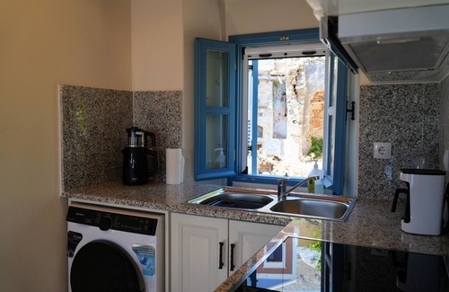 Symi Apartment | Symi Uptown Carmine Sea View Terrace Studio