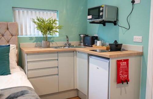 Earl Shilton Apartment | Syster Properties 9 Modern Studios with Free Parking and Close to Leicester, M69 & Hospitals