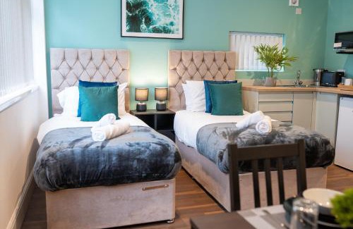 Earl Shilton Apartment | Syster Properties 9 Modern Studios with Free Parking and Close to Leicester, M69 & Hospitals