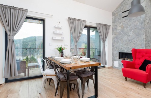 Meszna Apartment | Szczytowa 45C/2/5 Balcony with mountain view
