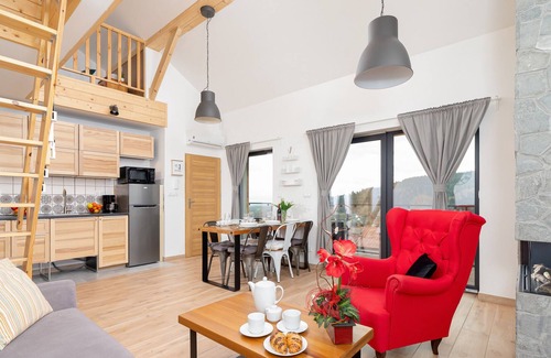 Meszna Apartment | Szczytowa 45C/2/5 Balcony with mountain view