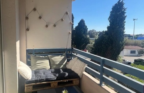 Les Hauts de Canet Apartment | T2 apartment with parking and swimming pool in the residence 5min from the beach