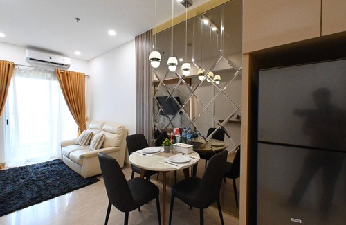 Medan Apartment | t2 BR Apartement Garden View Podomoro City Deli Medan By OLS Studio