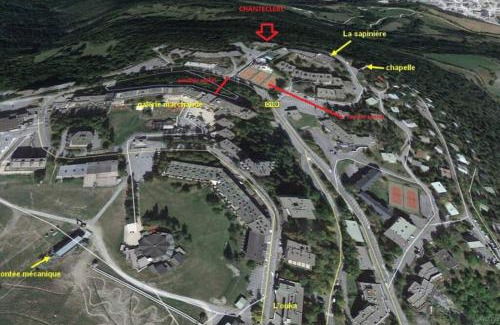 Pra Loup Apartment | T2 Immeuble Chanteclerc 6 personnes 37m2 PRALOUP 1600