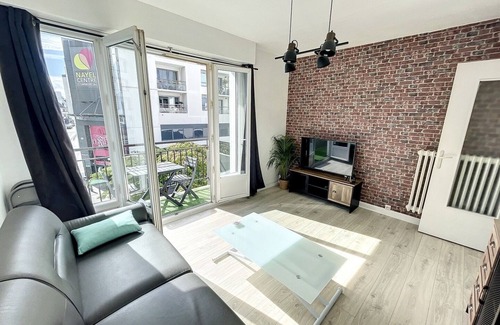 Lorient Apartment | T3/HYPERCENTRE/Balcony/Parc Jules Ferry