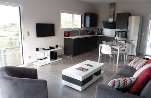 Saint-Florent Apartment | T3 new quiet, magnificent view - 2 large terraces, very nice location