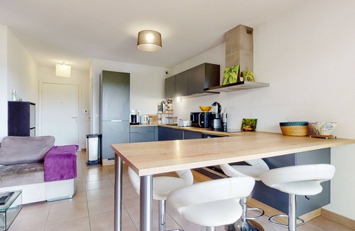 Pas du Loup Apartment | T3 Park View, Near Rugby Stadium
