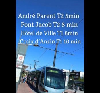 Anzin Apartment | T4 rénové 95 m2 cosy confort !