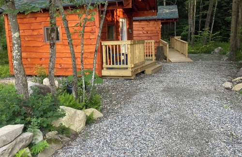 Sand Lake Cabin | Taborton Harvest Timber TrailsnUnique cabin experience