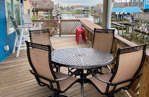 Jamaica Beach House | Tahiti Sunset, a 3BR, 2.5b canal home, spectacular sunset views