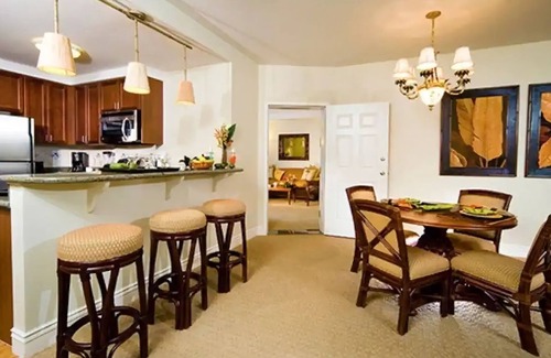 Las Vegas Resort | Tahiti Village Huge 2BR Apt— Balcony, Kitchen, Steam Shower, Jacuzzi, Lazy River