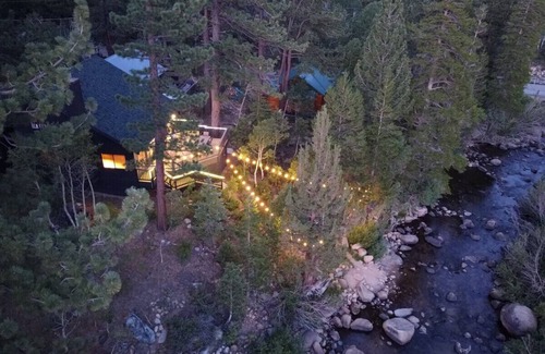 Markleeville Cabin | Tahoe River Cabin on Private Beach