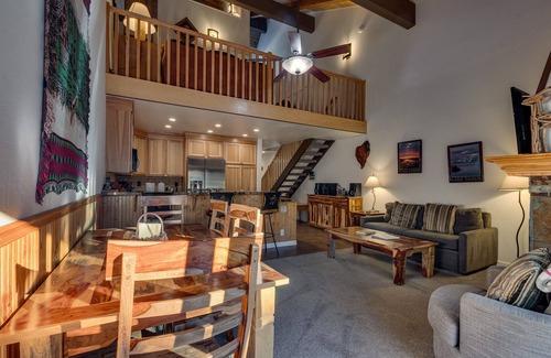 Carnelian Woods House | Tahoe Woods: 2 BR, 2 BA Townhouse in Carnelian Bay, Sleeps 8