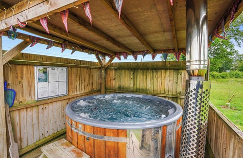 Attleborough RV Rental | TAITTINGER Luxury Heated Yurt with Private Hot Tub