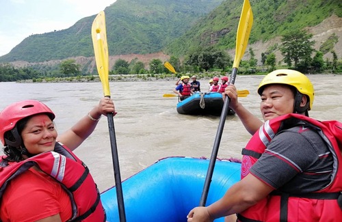 Thamel Hotel | Taj Riverside Resort & Adventure offers Resort, Food & Adventure River Rafting