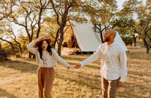 Oatmeal Other | Talula Mesa Glamping Resort - Austin Hill Country