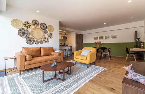 Hipodromo Condesa Apartment | Taman by Kukun Summar