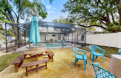 Old Seminole Heights House | Tampa Poolside Bungalow
