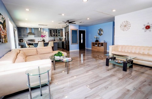 Tampa Shores Villa | Tampa Retreat: BBQ, Pool/Spa, Canal