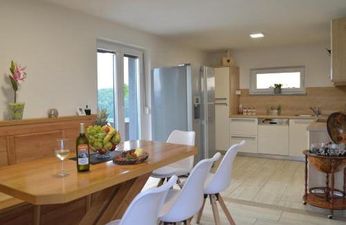 Bostanj House | Tanja s Holiday Home in Nature with sauna and hot tub