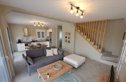 Poros Villa | Taras Residence - Two-story newly built villa