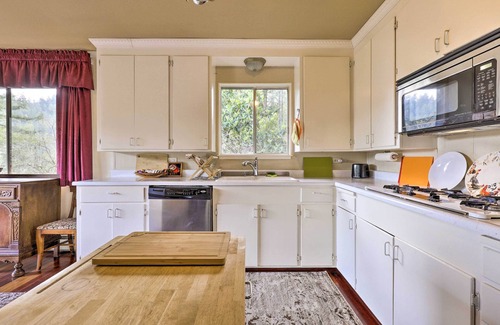 Monte Rio House | Tasteful Home w/Stunning River & Valley View