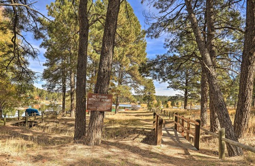 Pagosa Springs Cottage | Tasteful Log Cabin Retreat on Lake Pagosa!