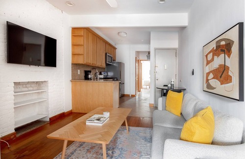 Nolita Apartment | Tasteful Nolita 2BR w/W/D, nr SoHo, by Blueground