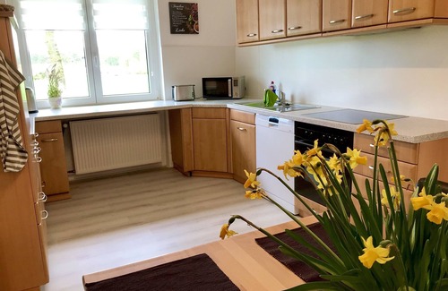 Stemwede Apartment | Tastefully furnished vacation apartment "Landidylle"