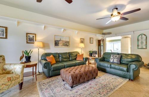 Taylor House | Taylor Vacation Rental with Patio and Creek Access!