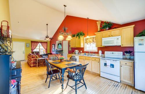 Taylorsville House | Taylorsville Cottage with Hot Tub and Lake Access!