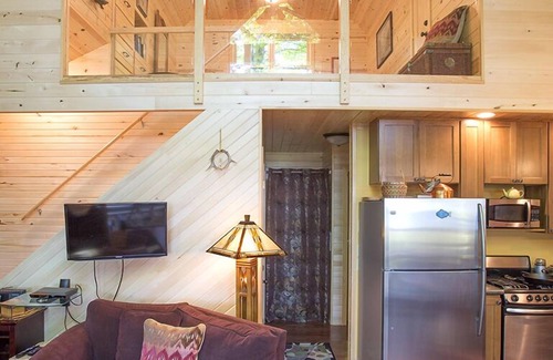 Richwood Cabin | Technicolor Autumn in a Timeless Cabin - Strawberry Lake Cabin