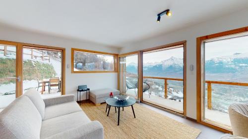 Sion Ski Chalet | Teddy's VIEW & QUIET chalet 6 pers