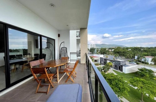 Tezoyuca Apartment | Tenis, Golf y Alberca, hermoso Condo para descanso