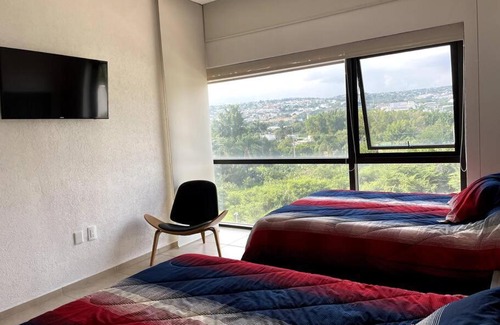 Tezoyuca Apartment | Tenis, Golf y Alberca, hermoso Condo para descanso