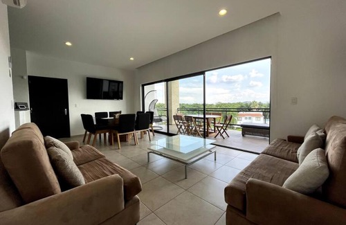 Tezoyuca Apartment | Tenis, Golf y Alberca, hermoso Condo para descanso