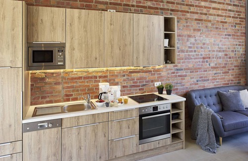 Gorzig Apartment | Tenne mit 36 m² für 2+1 Kleinere Pers., 1 Doppelzimmer mit Hochbett 180x80 cm