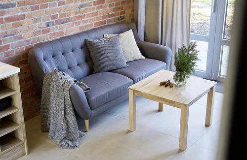 Gorzig Apartment | Tenne mit 36 m² für 2+1 Kleinere Pers., 1 Doppelzimmer mit Hochbett 180x80 cm